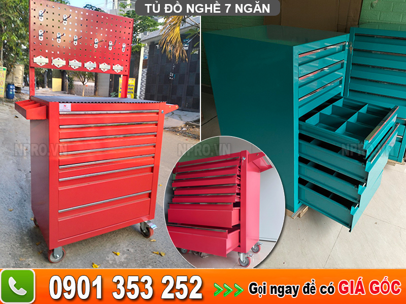 Tủ đựng đồ nghề xe máy, tủ đựng thiết bị sửa xe