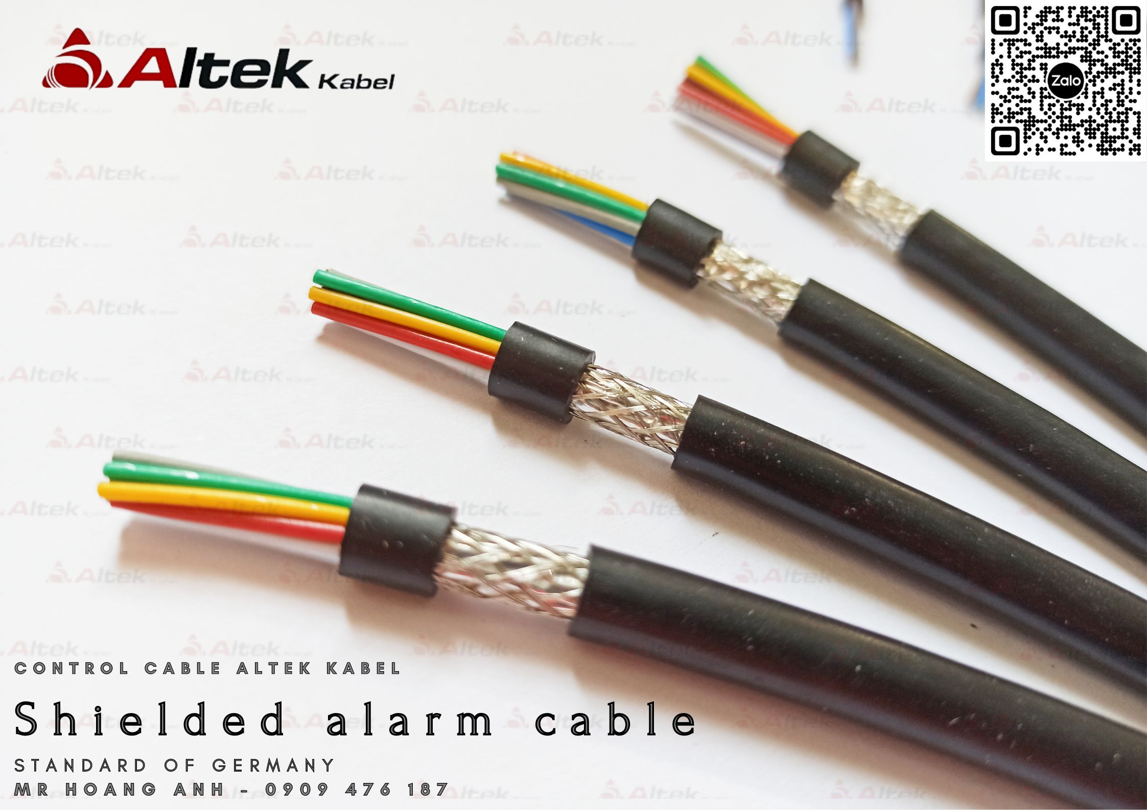 Cáp tín hiệu chống nhiễu 0.22 Altek Kabel