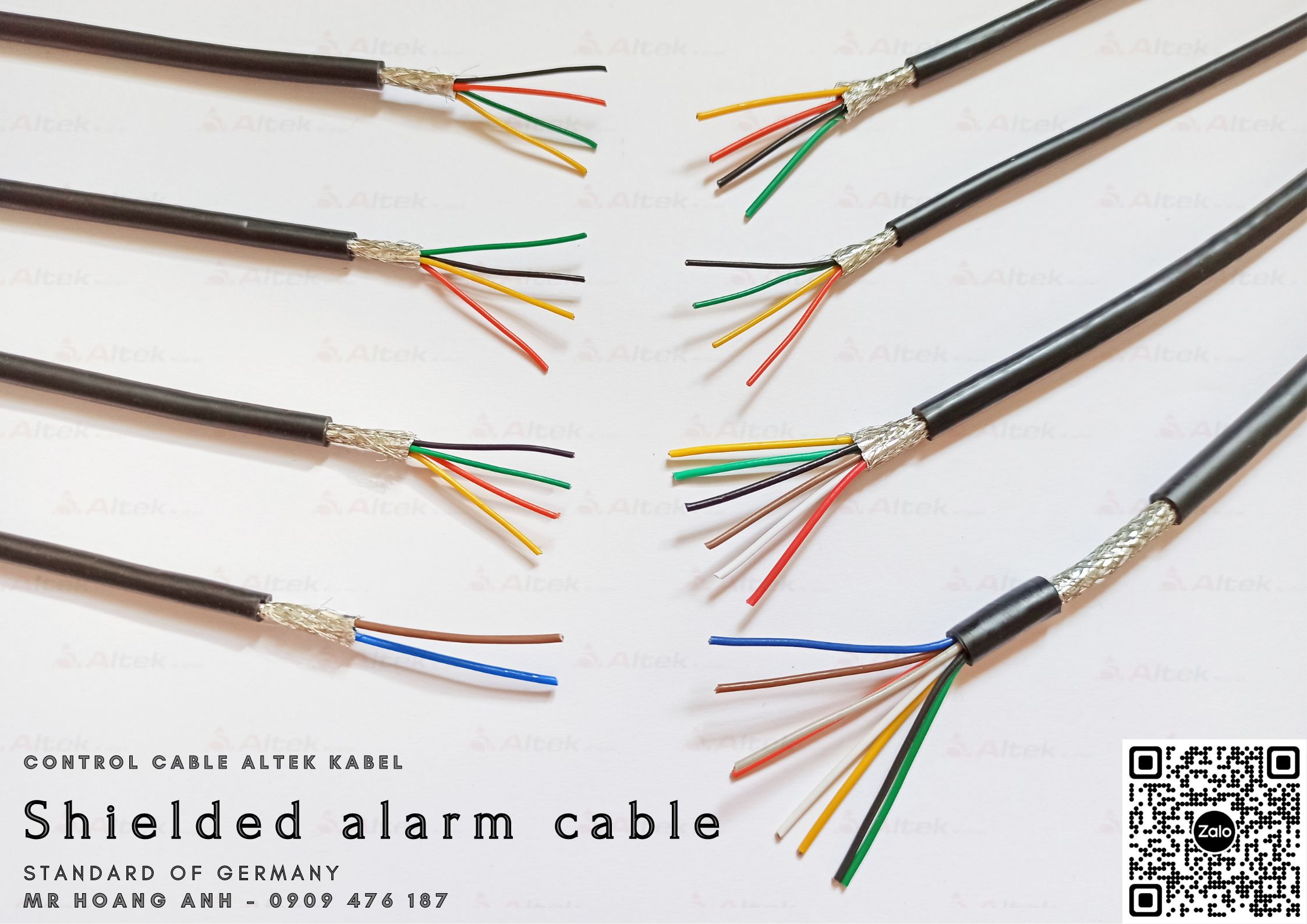 Cáp tín hiệu chống nhiễu 0.22 Altek Kabel