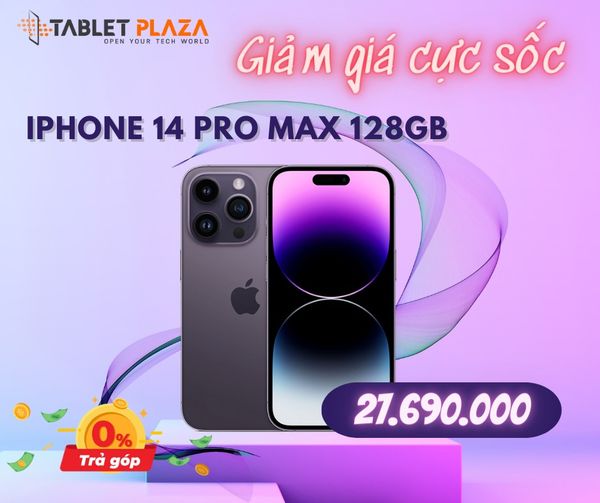 Iphone 14 pro max giá giảm cực sâu tại Tablet Plaza