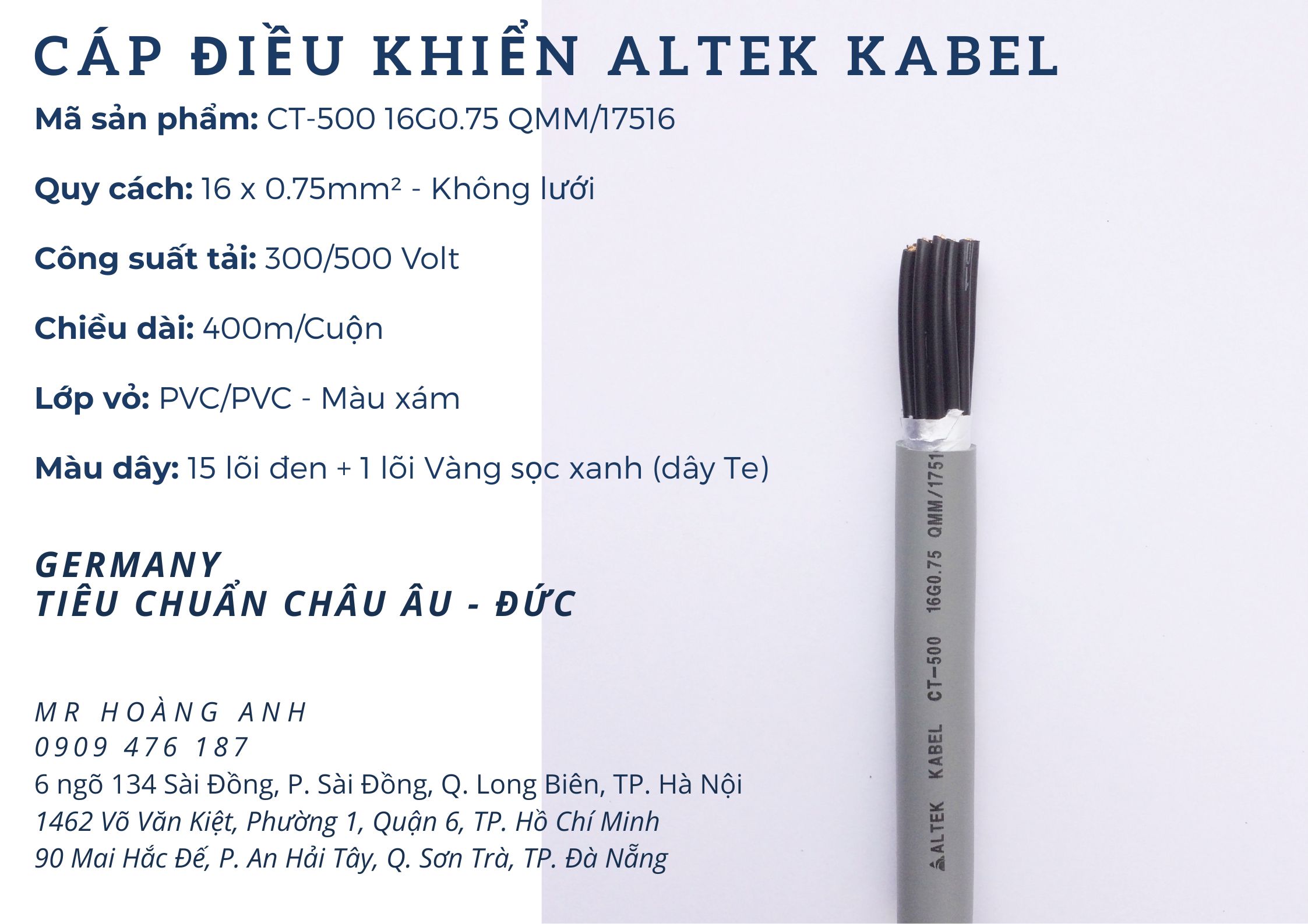 Cáp điều khiển Altek Kabel, cáp tín hiệu Altek Kabel,...