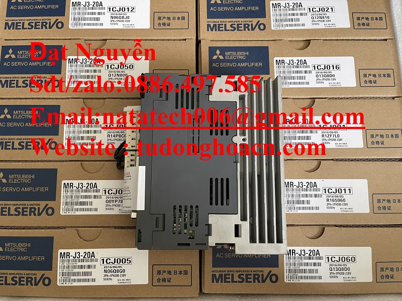 MR-J3-20A bộ điều khiển sệc vô Mitsubishi 200W mới 100% - bảo hành 1Y