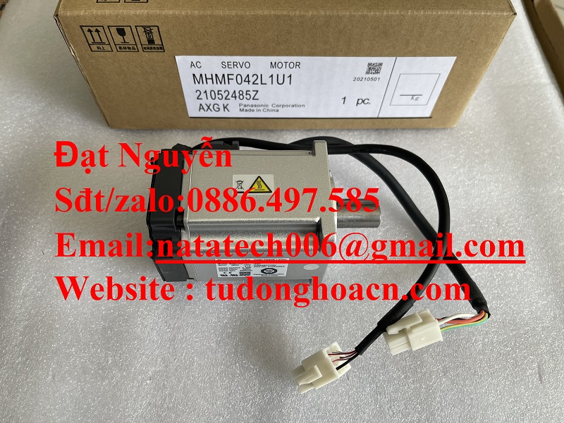 MHMF042L1U1 bộ động cơ A6 Panasonic chính hãng 400W bảo hành 1 năm