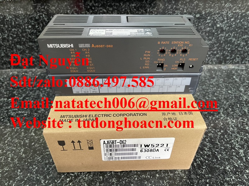 AJ65BT-D62 CC Link bộ đếm tốc độ cao Mitsubishi chính hãng - BH 1 Năm
