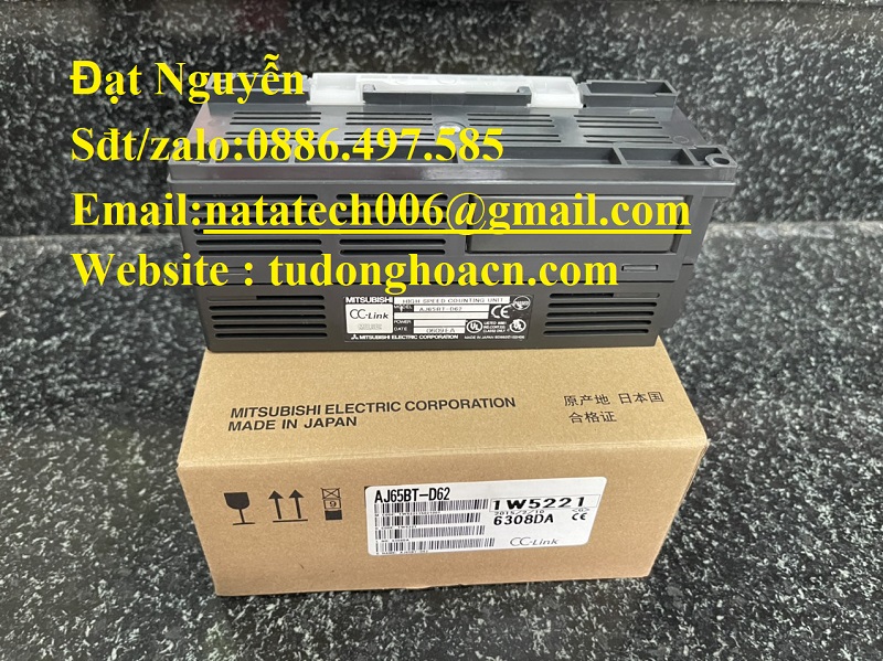 AJ65BT-D62 CC Link bộ đếm tốc độ cao Mitsubishi chính hãng - BH 1 Năm