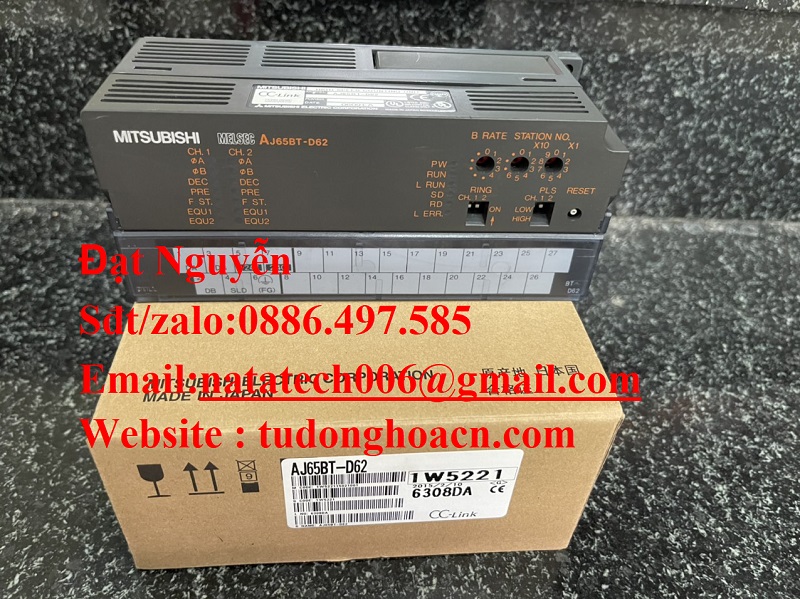AJ65BT-D62 CC Link bộ đếm tốc độ cao Mitsubishi chính hãng - BH 1 Năm