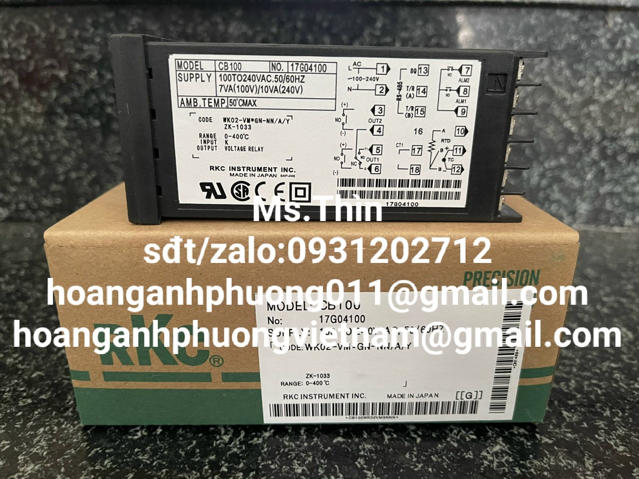 Bộ điều khiển nhiệt độ  CB100  chính hãng  new 100%
