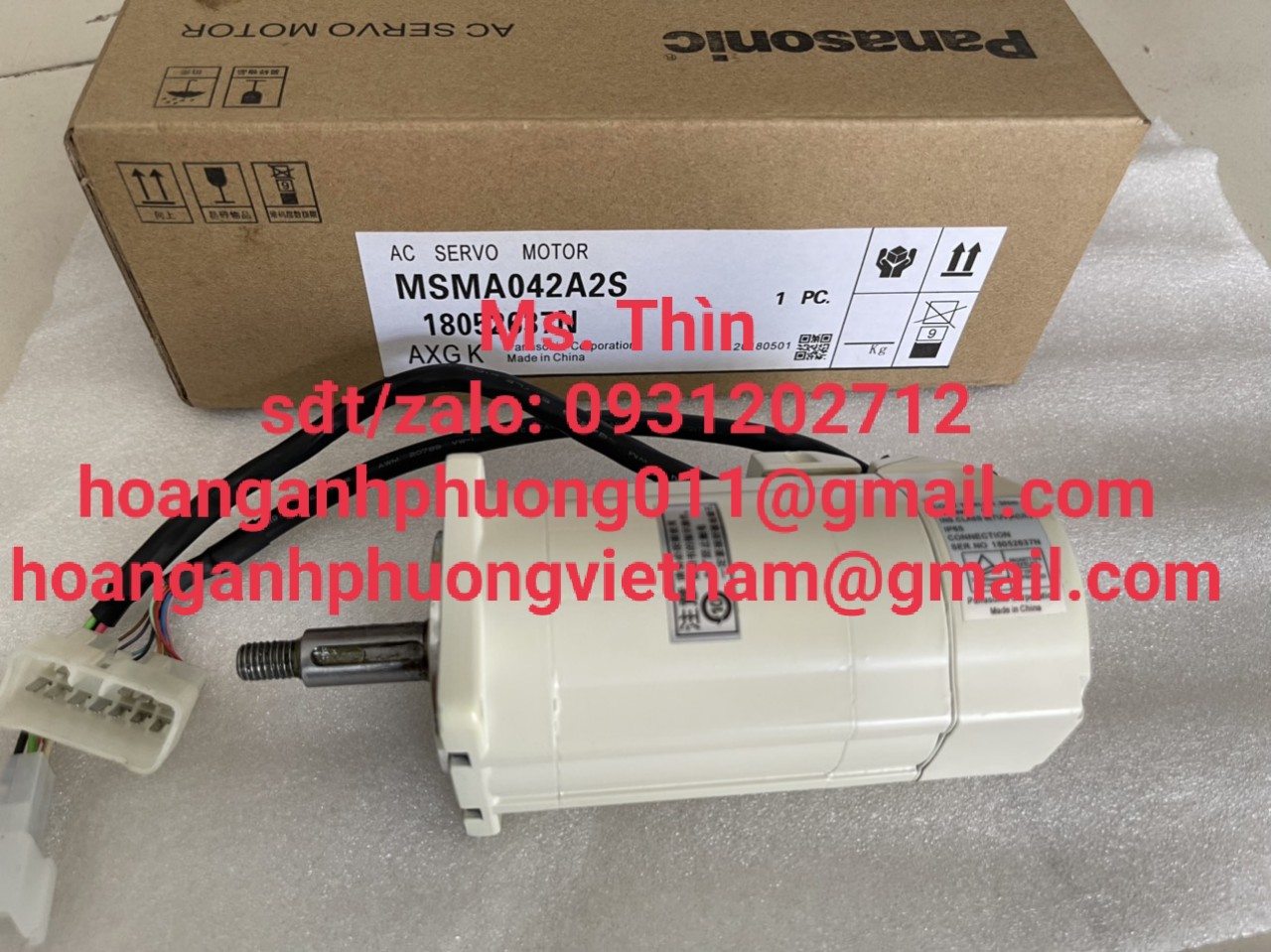 Động cơ Panasonic  MSMA042A2S  giá tốt  new 100%