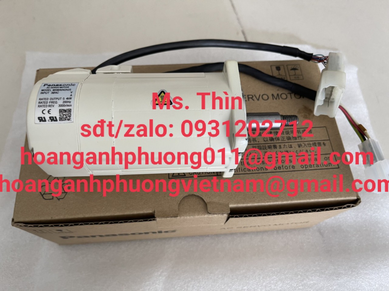 Động cơ Panasonic  MSMA042A2S  giá tốt  new 100%