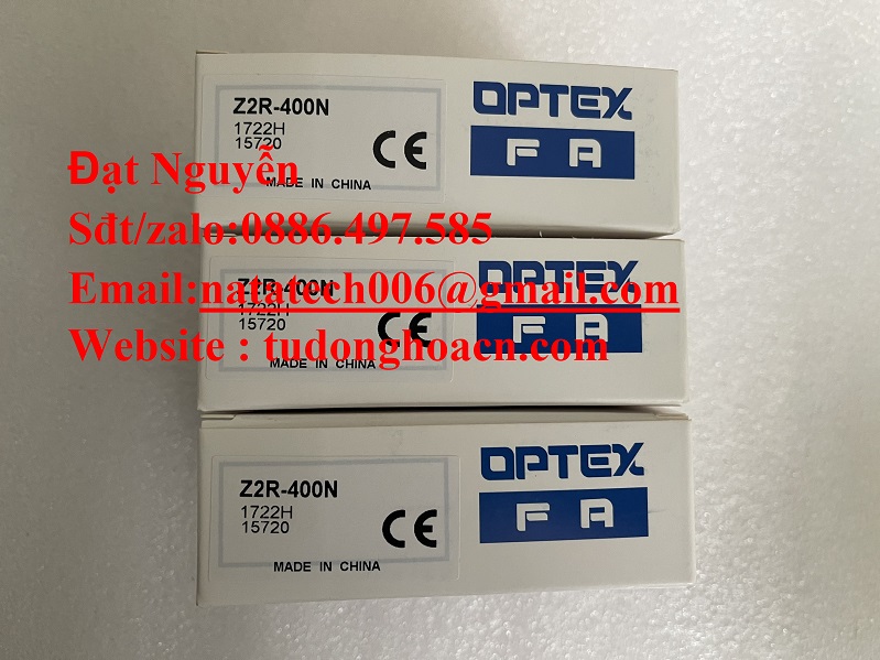 Z2R-400N bộ cảm biến Optex chính hãng - Bảo hành 1 năm