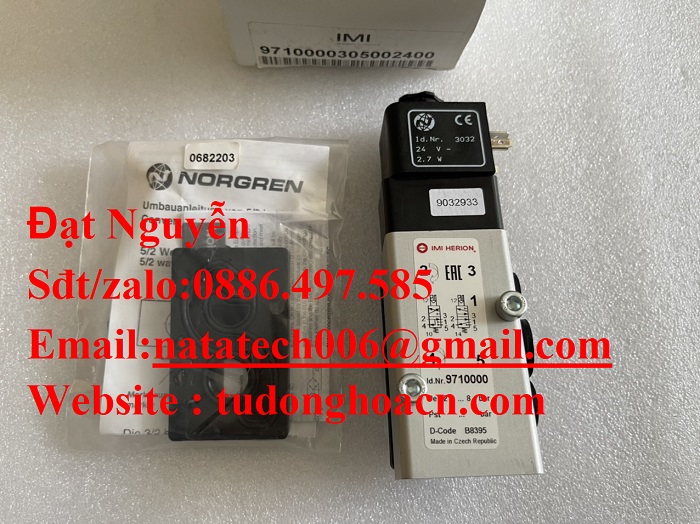 Id.Nr.9710000 van điện từ chính hãng Imi Norgen  Công Ty Natatech