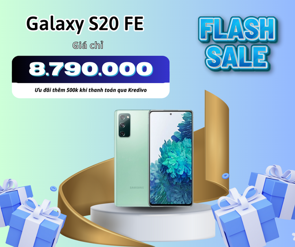 Mua ngay Galaxy S20 FE tại Tablet Plaza