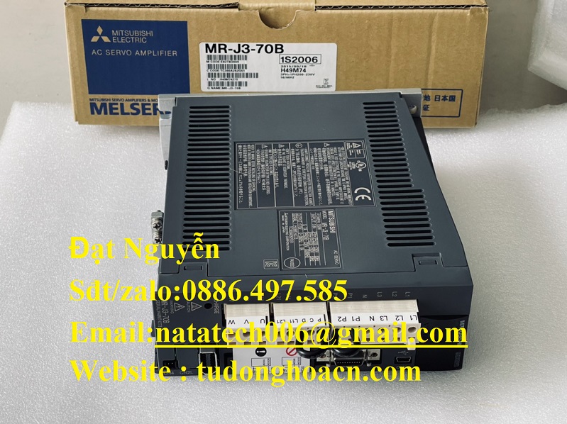 Servo MR-J3-70B Mitsubishi giá tốt nhập khẩu - Công Ty Natatech