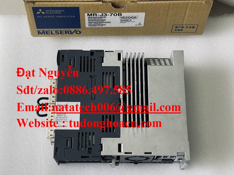Servo MR-J3-70B Mitsubishi giá tốt nhập khẩu - Công Ty Natatech