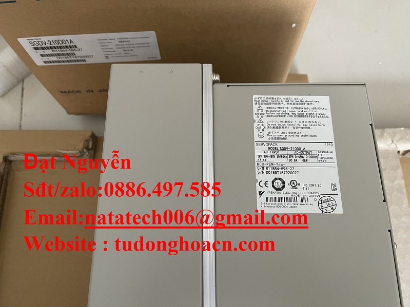 Servo SGDV-210D01A Driver chính hãng mới bảo hành 12 tháng