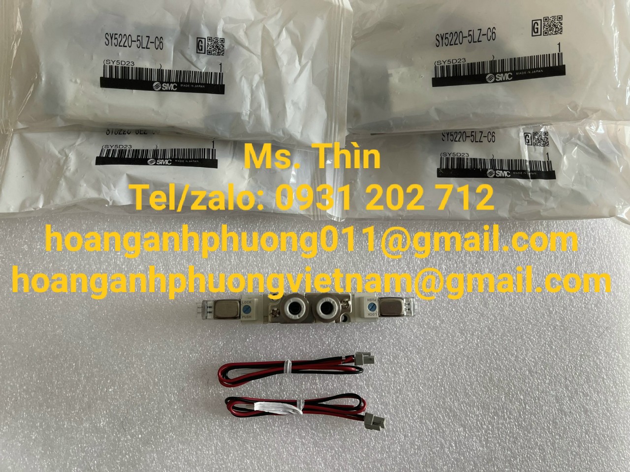 Van SY5220-5LZ-C6  SMC  Hoàng Anh Phương