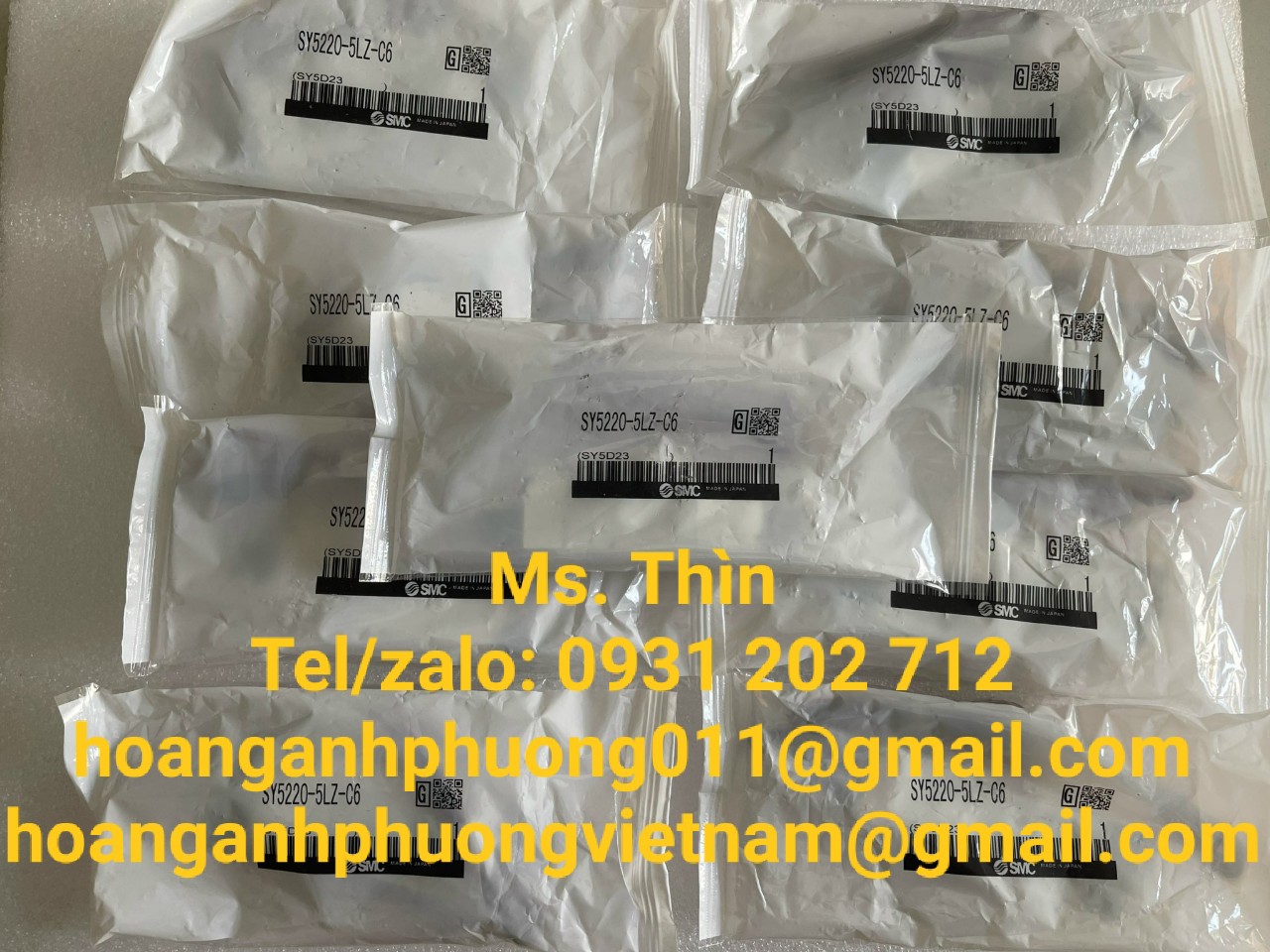 Van SY5220-5LZ-C6  SMC  Hoàng Anh Phương