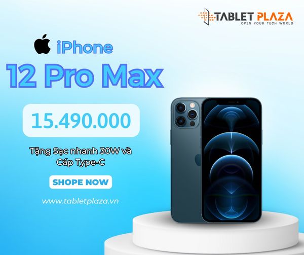 Iphone 12 Pro Max lưu trữ thả ga siêu mượt mà