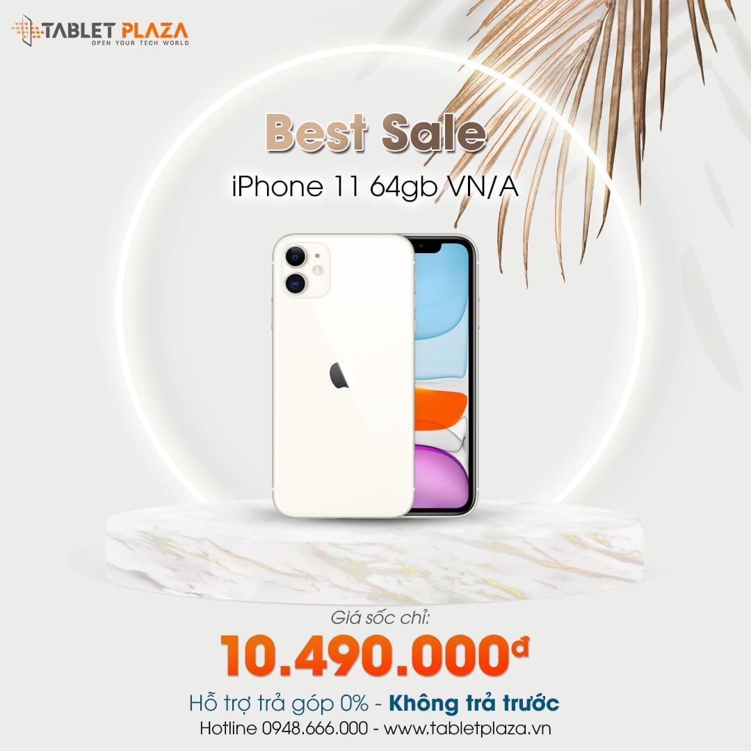 trả góp iphone 11 64G giá rẻ bến cát-bình dương