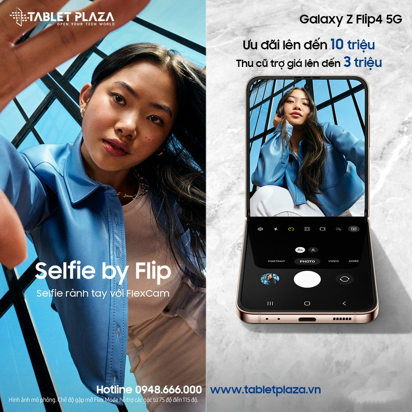 trả góp samsung zflip4 giá rẻ bến cát-bình dương