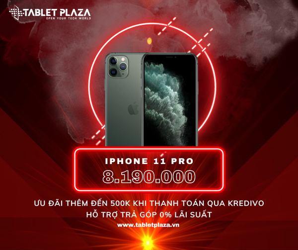Sale thần tốc Iphone 11 pro like new tại Tablet Plaza
