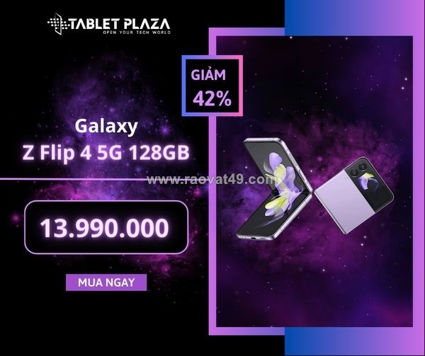 trả góp samsung zfflip4 giá rẻ bến cát-bình dương