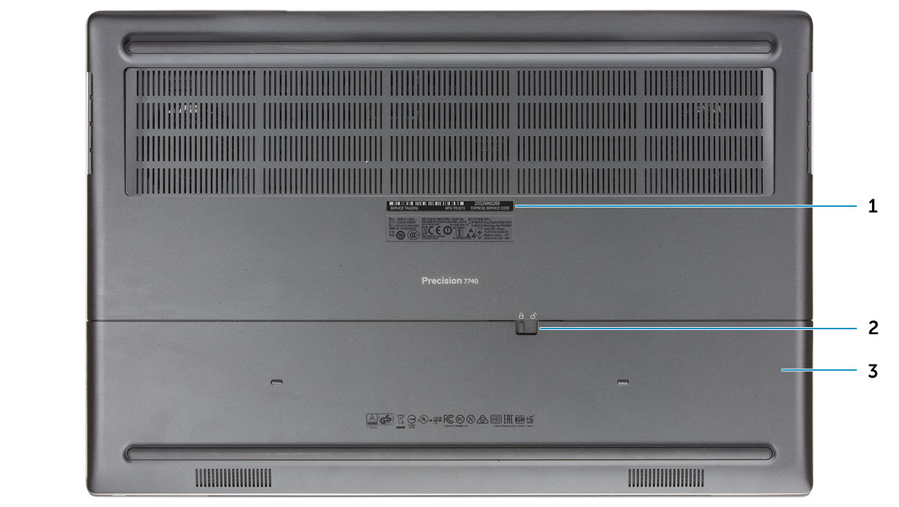 Dell Precision 7740 i7-9850H Ram 32Gb SSD 512Gb Vga RTX 3000 17.6FHD