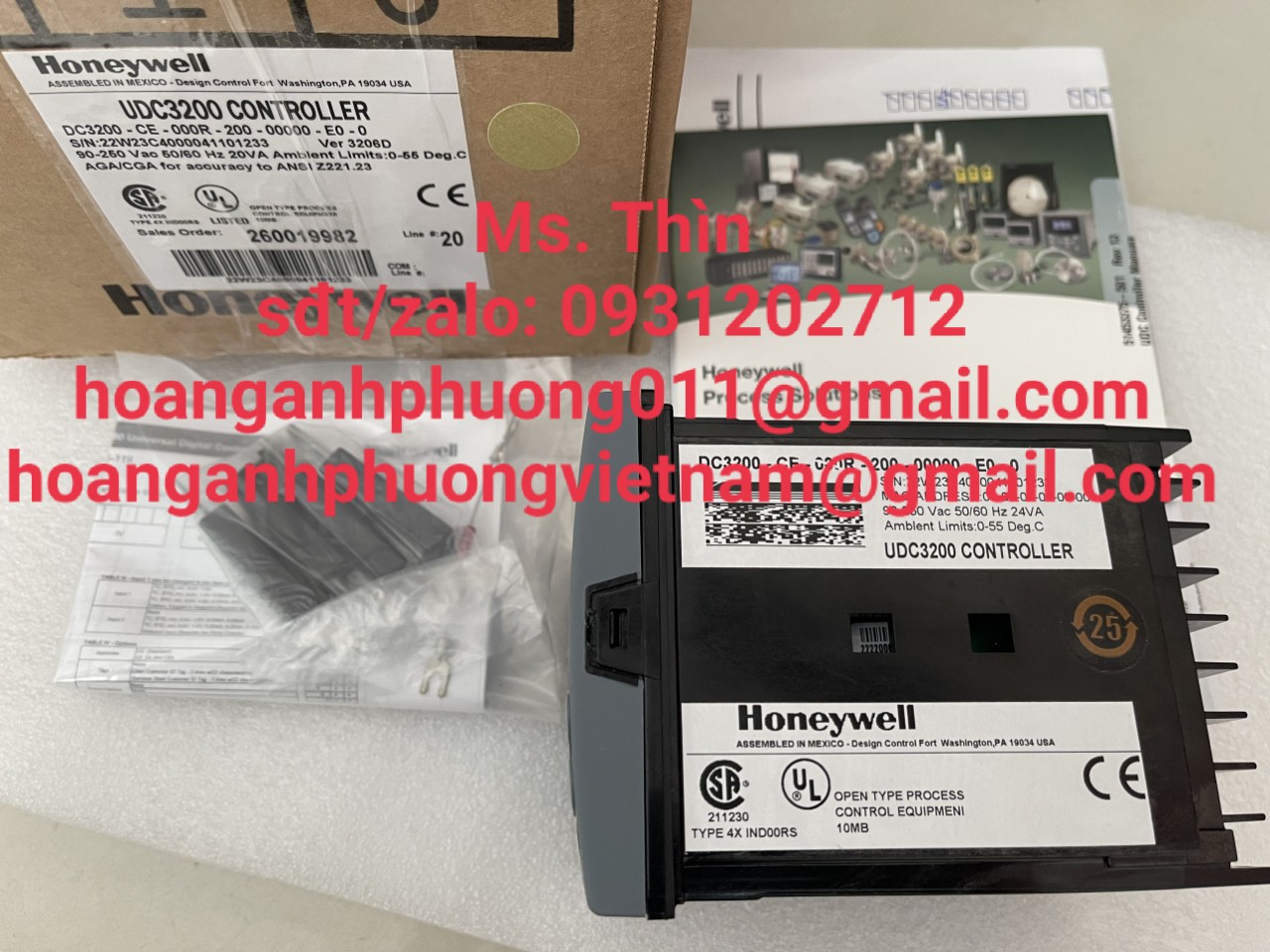 DC3200-CE-000R-200-E0-0  bộ điều khiển Honeywell  chính hãng