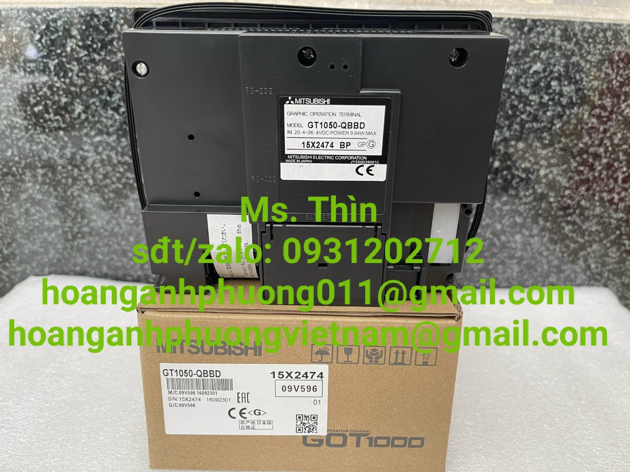 GT1050-QBBD  Màn hình Mitsubishi  hàng chính hãng nhập khẩu