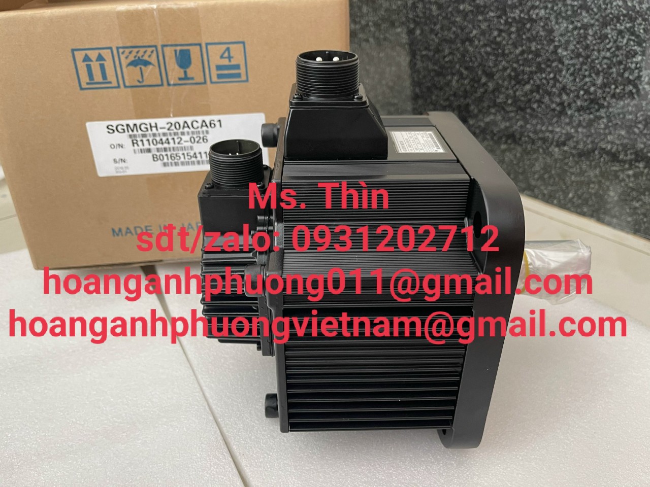 Động cơ Yaskawa  SGMGH-20ACA61  hàng nhập giá tốt