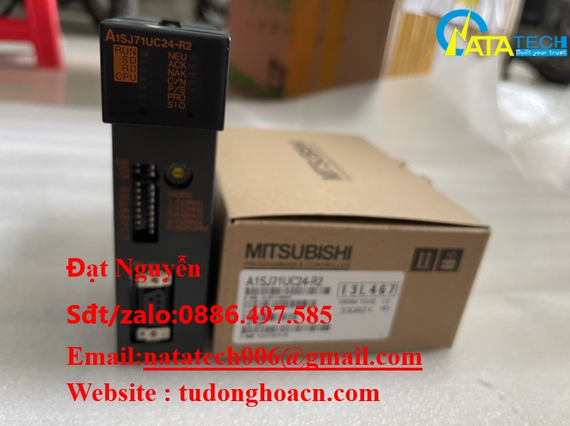 A1SJ71UC24-R2 bộ mô đun truyền thông cổng 232C chính hãng Mitsubishi