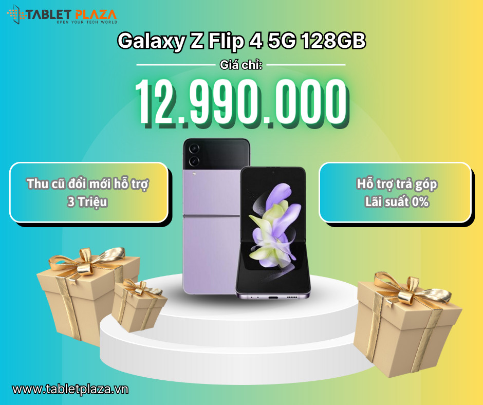 1tra góp samsung zflip4 giá rẻ bến cát-bình dương