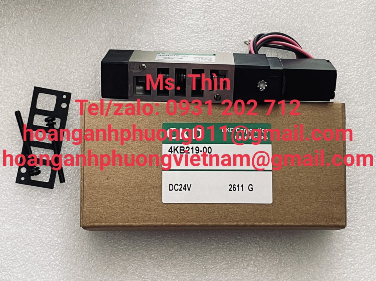 4KB219-00  Van điện từ CKD  hàng nhập khẩu giá tốt