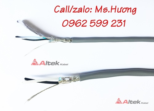 Cáp tín hiệu vặn xoắn chống nhiễu 1Pair, 2Pair 22AWG