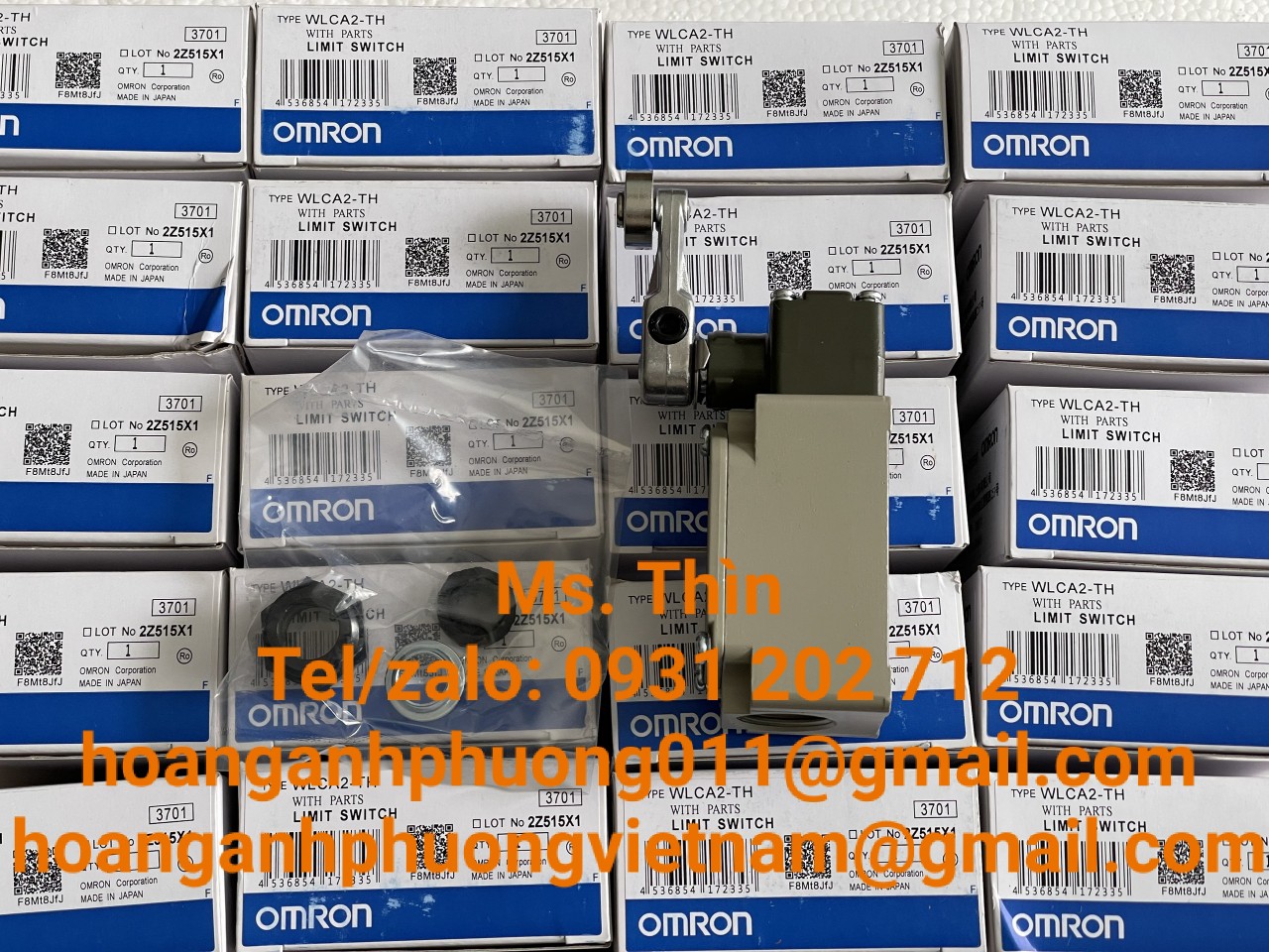WLCA2-TH  Công tắc hành trình Omron  hàng nhập khẩu