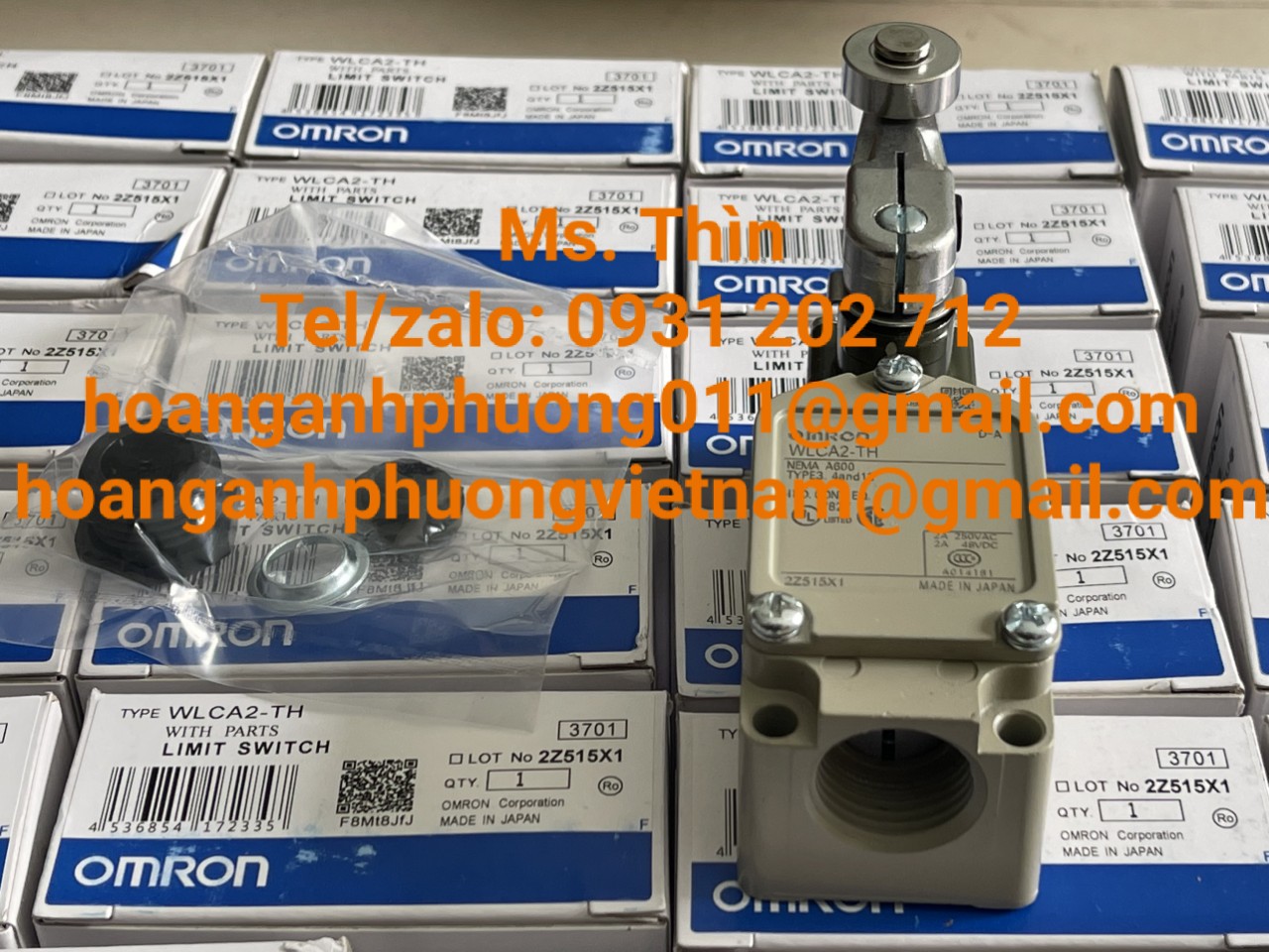 WLCA2-TH  Công tắc hành trình Omron  hàng nhập khẩu