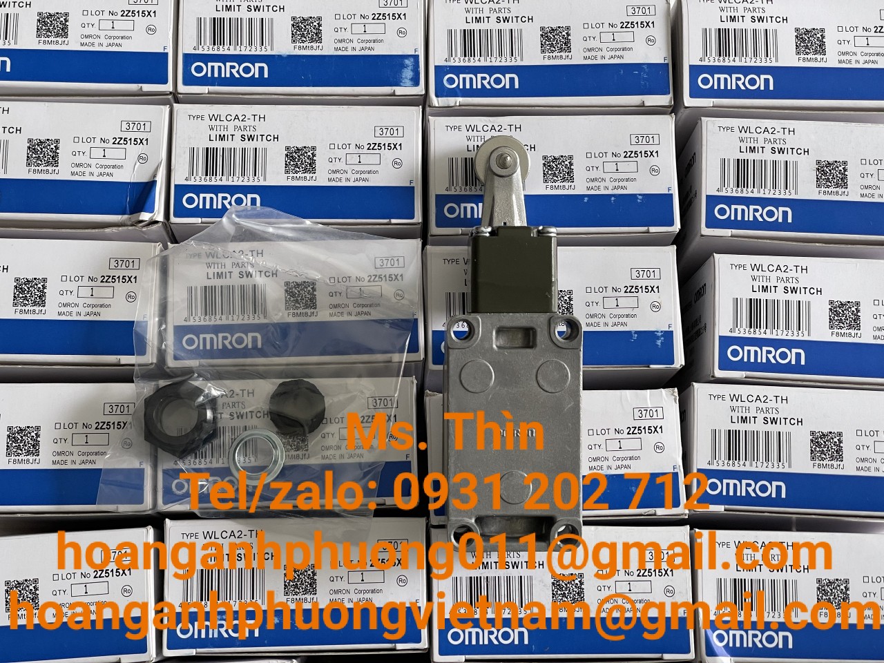 WLCA2-TH  Công tắc hành trình Omron  hàng nhập khẩu