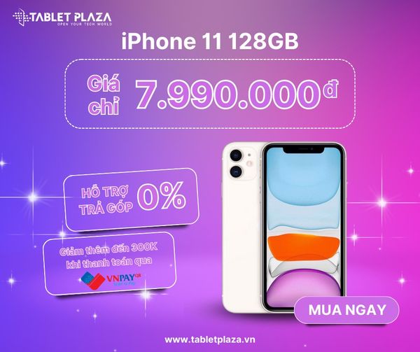 Giá cực sốc iphone 11 like new tại Tablet Plaza Bến Cát