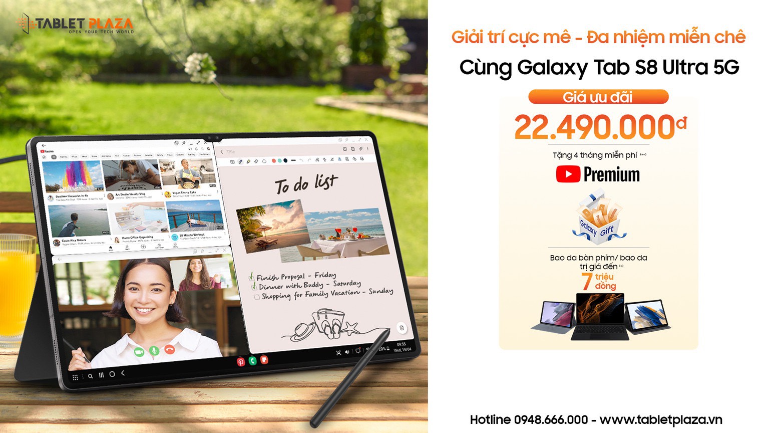 Giải trí cực mê ưu đãi khỏi chê tại Tablet Plaza Bến Cát