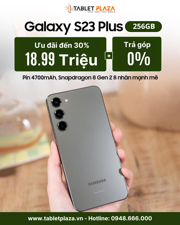 Samsung S23 Plus giá rẻ Bến Cát-Bình Dương
