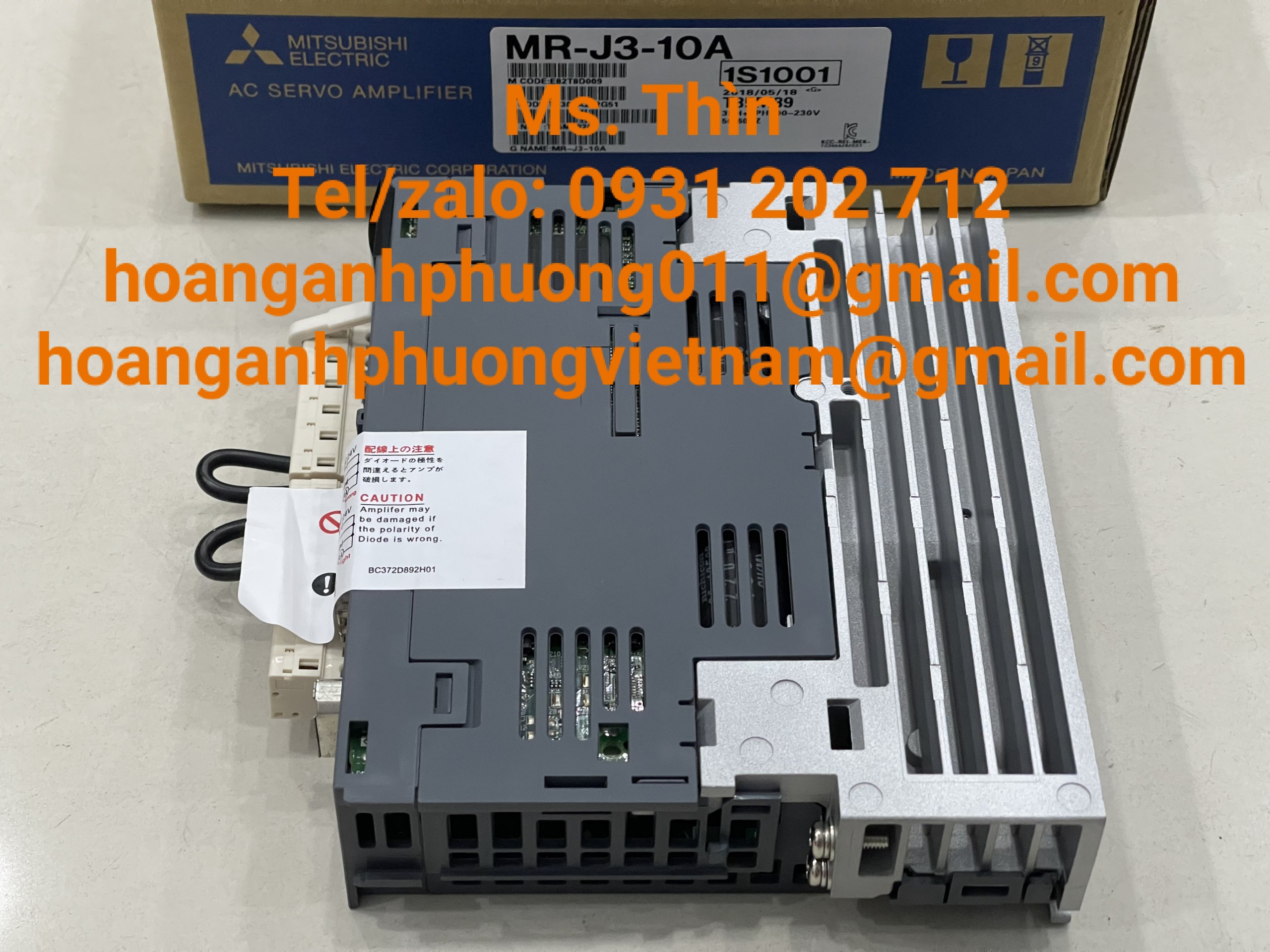 Mitsubishi  MR-J3-10A  bộ điều khiển  new 100%