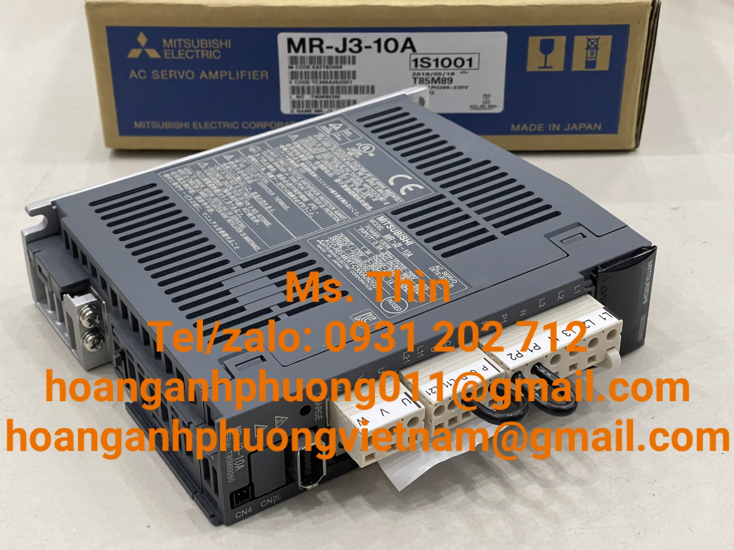Mitsubishi  MR-J3-10A  bộ điều khiển  new 100%