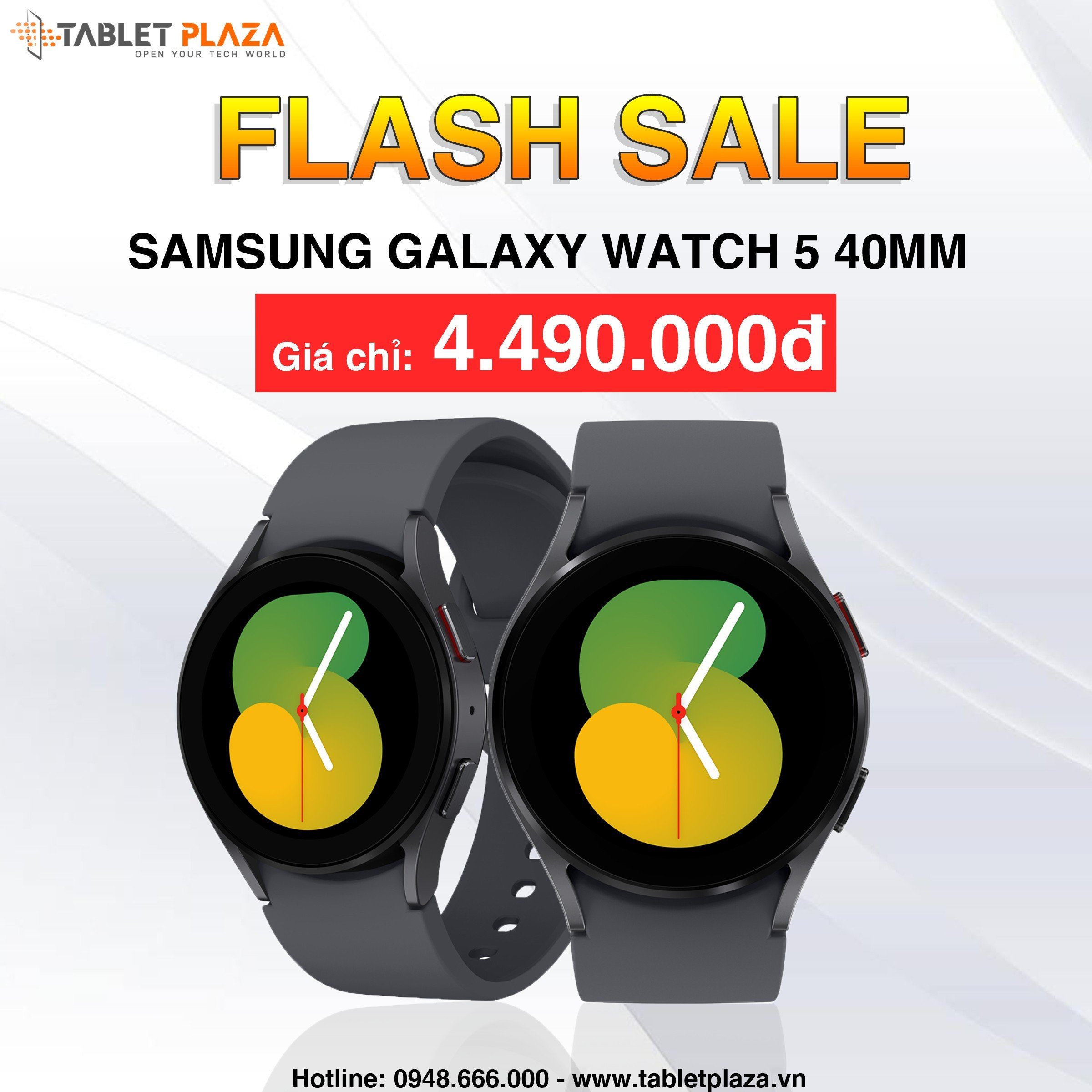 Săn ngay Watch 5 giá hạt dẻ tại Tablet Plaza Bến Cát