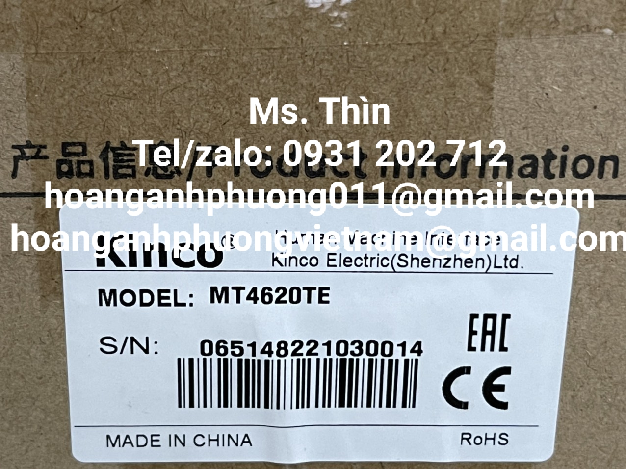 Màn hình Kinco  MT4620TE  Hàng nhập chính hãng  new 100%