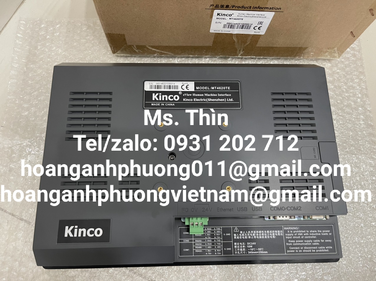 Màn hình Kinco  MT4620TE  Hàng nhập chính hãng  new 100%