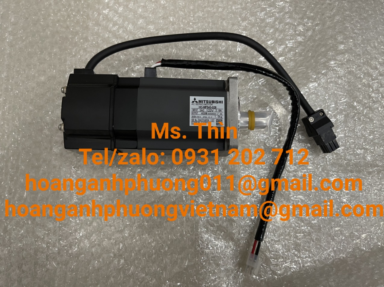 Động cơ Mitsubishi  HC-MFS43-S25  giá tốt  new 100%