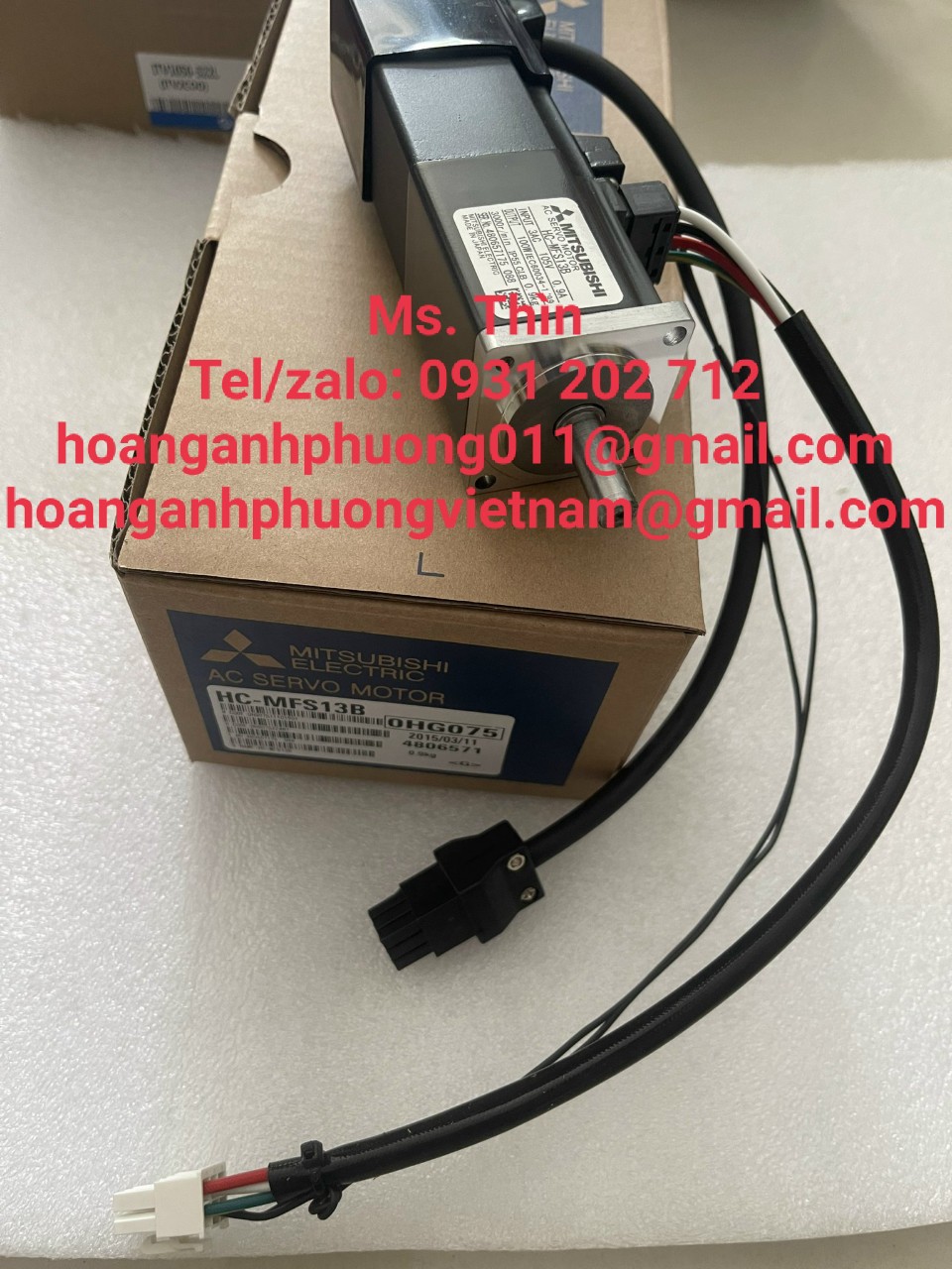 Động cơ HC-MFS13B  Mitsubishi  hàng nhập chính hãng
