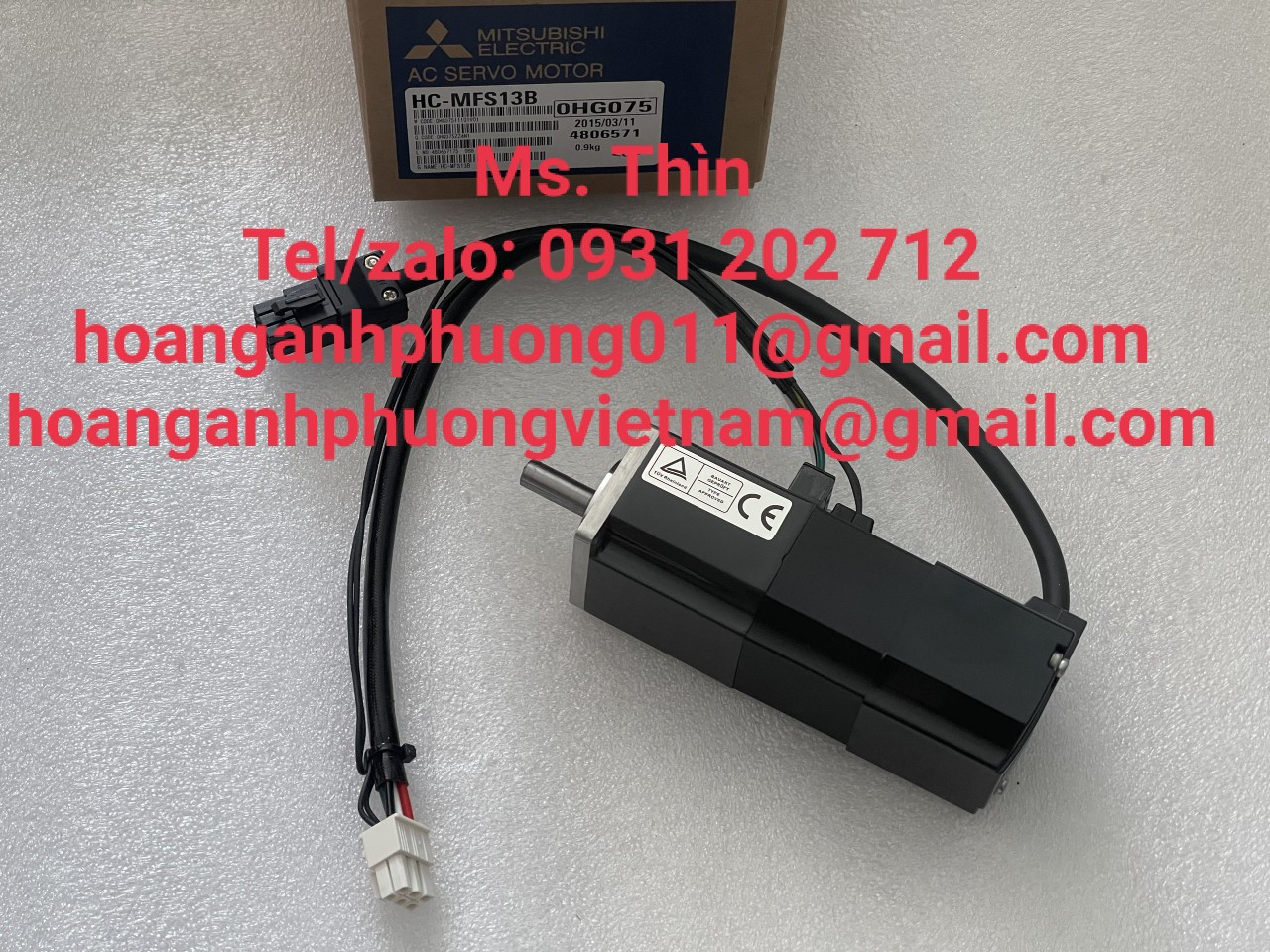 Động cơ HC-MFS13B  Mitsubishi  hàng nhập chính hãng