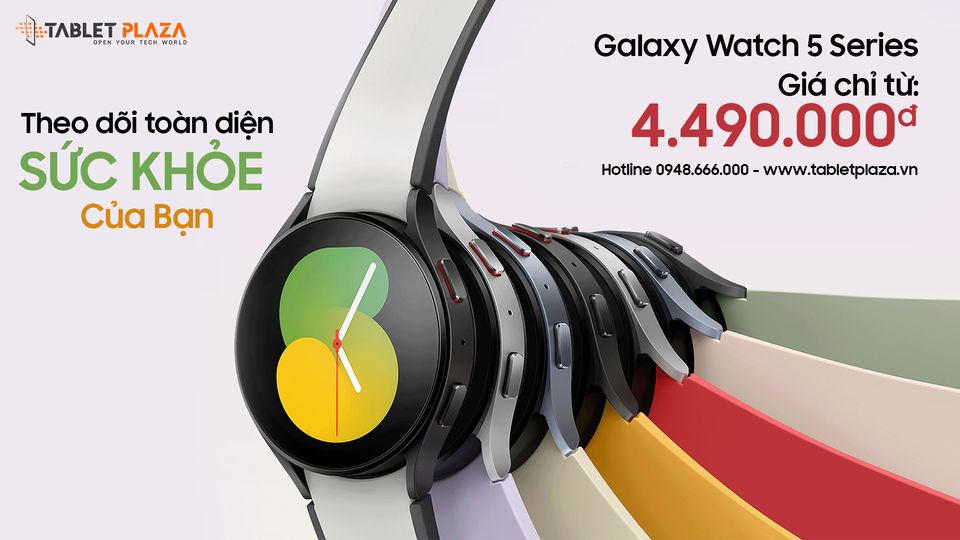 Galaxy Watch 5 series tại Tablet Plaza Bến Cát