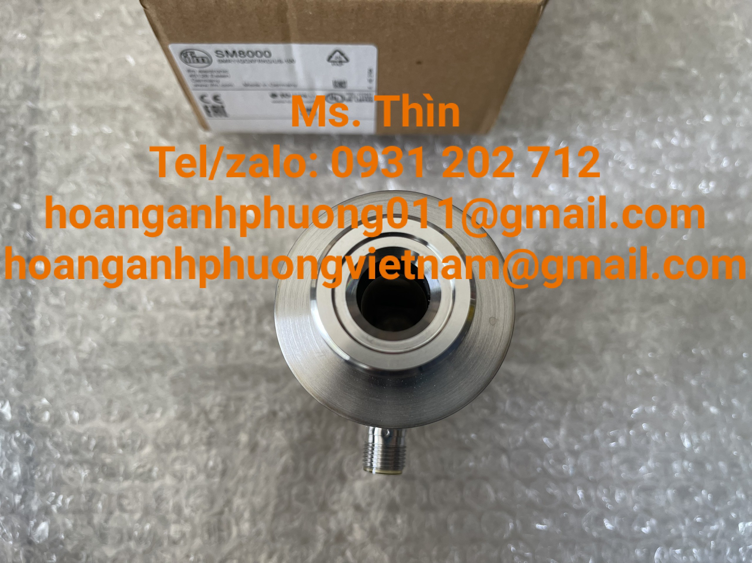Cảm biến lưu lượng ifm  SM8000  chính hãng  new 100%